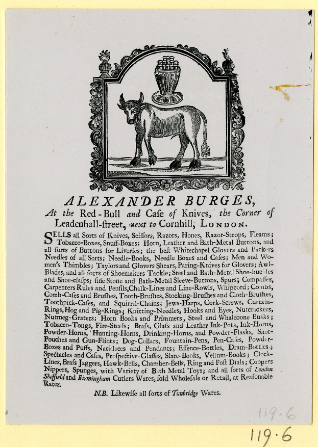 Alte Buchumschlaggestaltung mit einer stilisierten Illustration eines stehenden Stiers mit wallender Mähne und Schweif, umgeben von fettem Text in einem dekorativen Rahmen.