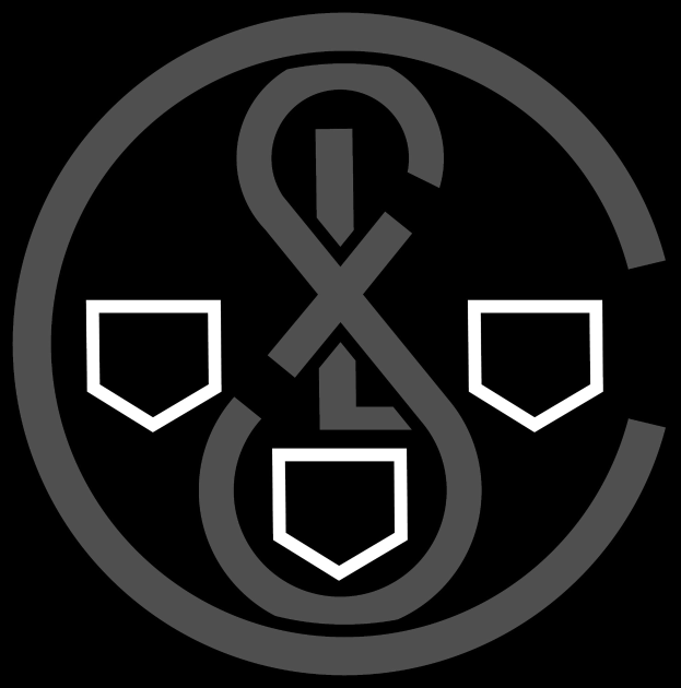 Schwarzes und weißes Logo des Real Madrid Fußball-Clubs mit einem weißen Anker in einem schwarzen Kreis mit einer weißen Umrandung und dem Text 'Real Madrid' darunter.