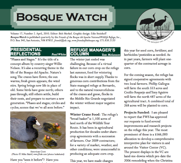 Ein Plakat mit einem Gewässer und darauf schwimmenden Enten sowie Text auf dem Plakat.