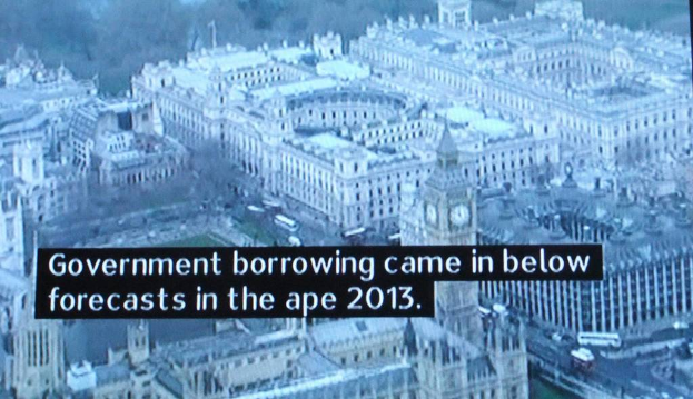 Ein Plakat mit zahlreichen Gebäuden und hervorgehobener Schrift.